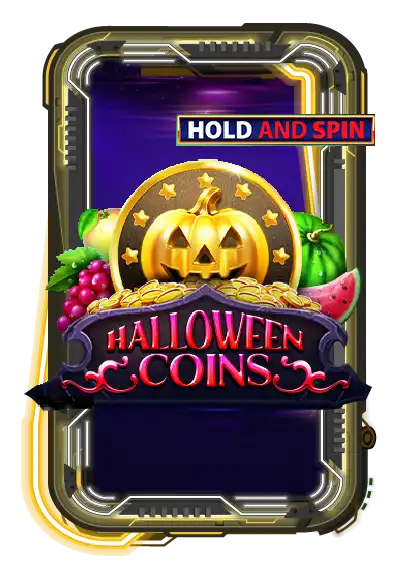 Halloween Coins Hold and Spin