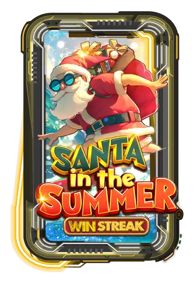 Santa in the Summer