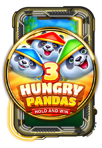 3 Hungry Pandas