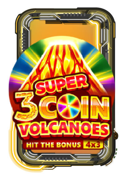 3 Super Coin Volcanoes: Hit the Bonus