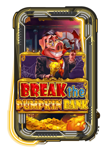 Crack the Pumpkin Bank