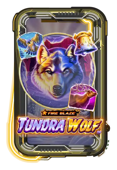 Fire Blaze: Tundra Wolf