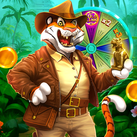 Gold Hit & Link Tiger Jones