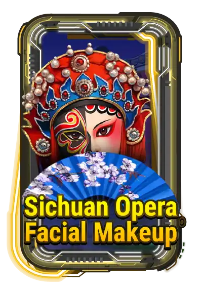 Sichuan Opera Facial Makeup