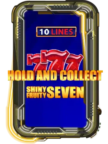 Shiny Fruity Seven 10 Lines Hold And Collect