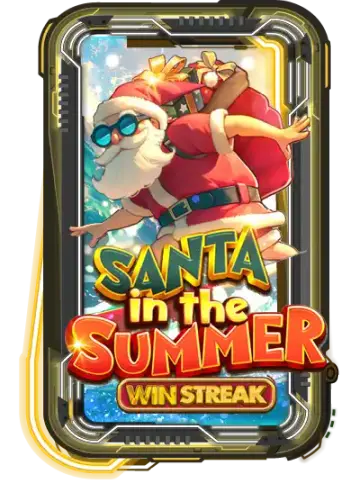 Santa in the Summer