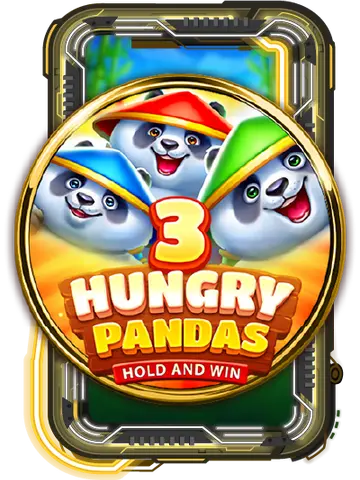 3 Hungry Pandas