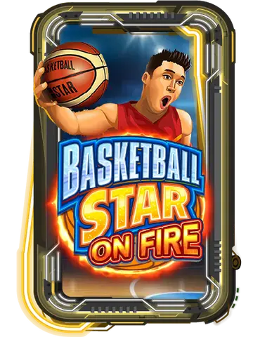 Basketball Star on Fire