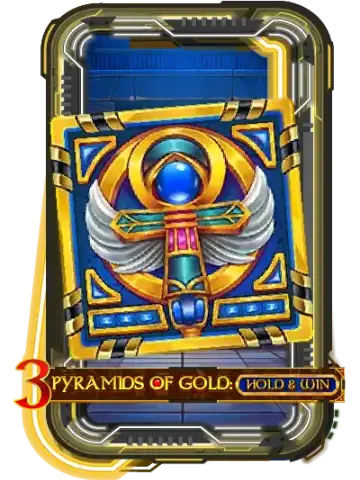 3 Pyramids of Gold: Hold & Win