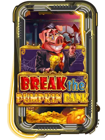 Crack the Pumpkin Bank