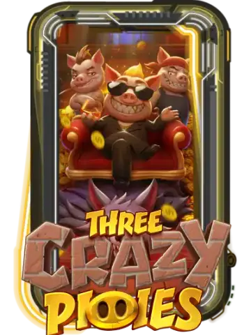 Three Crazy Piggies