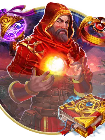 Fire Blaze Red Wizard