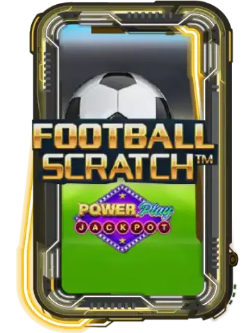 Football Scratch PowerPlay Jackpot