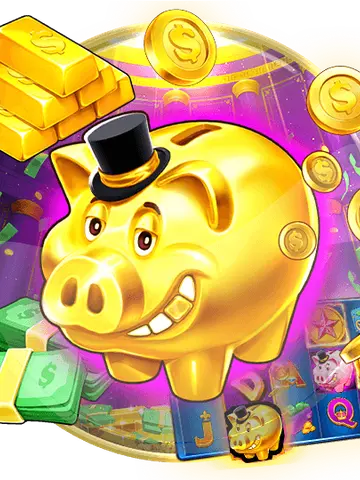 Mega Fire Blaze Piggies and the Bank