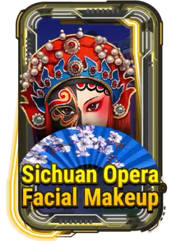 Sichuan Opera Facial Makeup