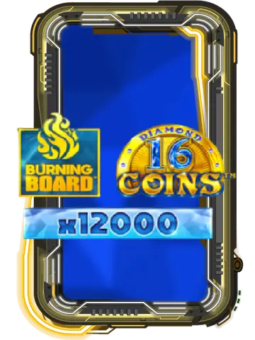 16 Coins Diamond Burning Board