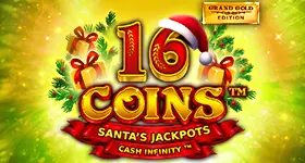 16 Coins Grand Gold Edition Santa's Jackpots