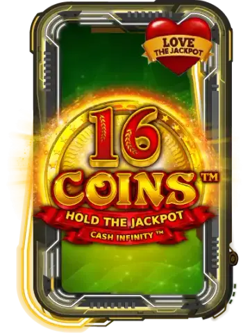 16 Coins Love the Jackpot