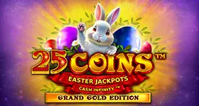 25 Coins Grand Gold Edition Easter Jackpots