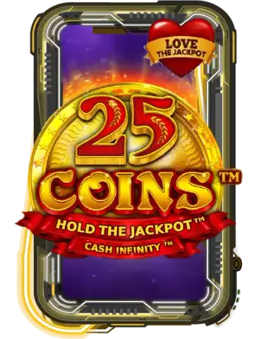 25 Coins Love the Jackpot