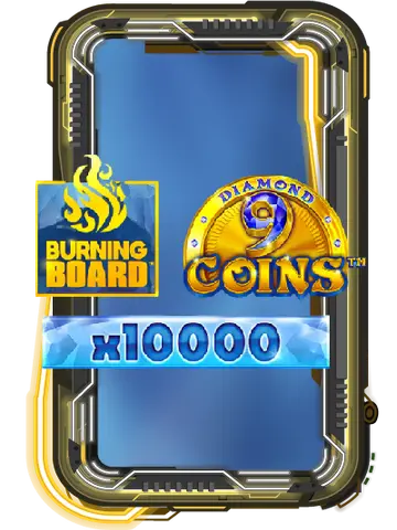9 Coins Diamond Burning Board
