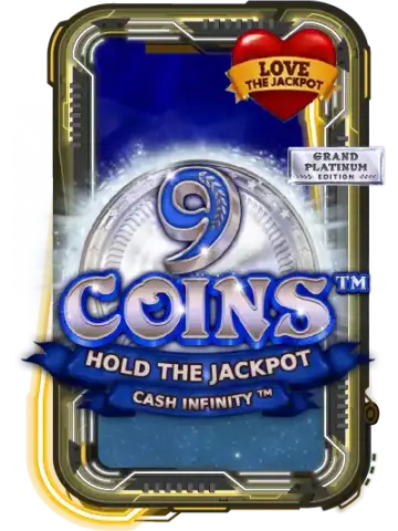 9 Coins Grand Platinum Love the Jackpot