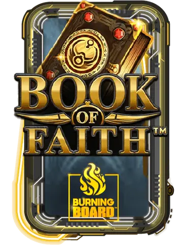 Book of Faith Burning Board