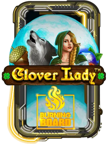 Clover Lady Burning Board