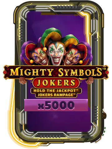 Mighty Symbols: Jokers Burning Board