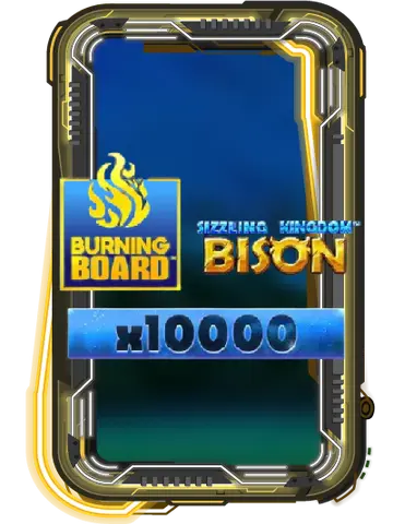 Sizzling Kingdom: Bison Burning Board