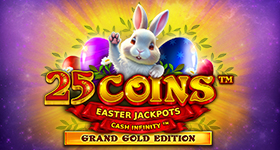 25 Coins Grand Gold Edition Easter Jackpots
