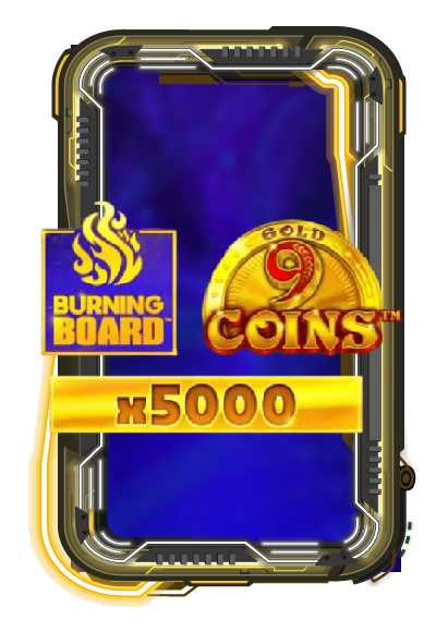 9 Coins Burning Board