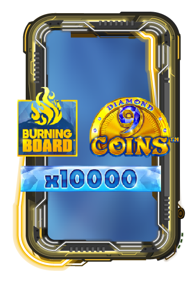 9 Coins Diamond Burning Board