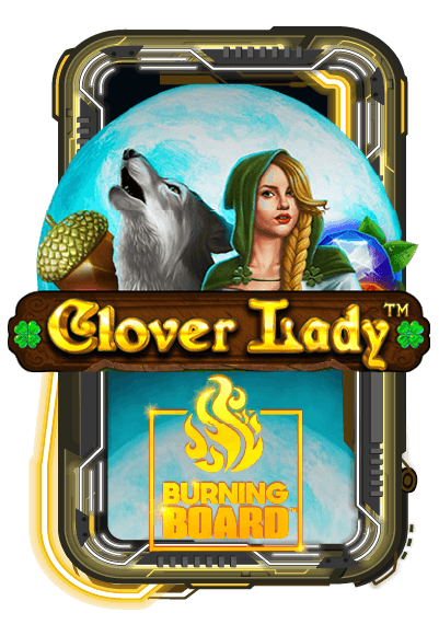 Clover Lady Burning Board