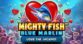 Mighty Fish Blue Marlin Love the Jackpot