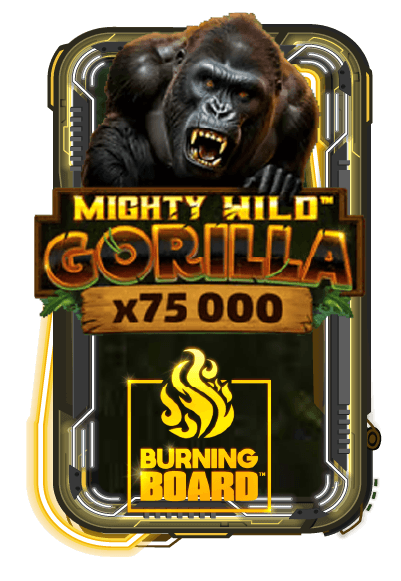 Mighty Wild: Gorilla Burning Board